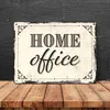 Metallschild XL in 21x28 cm Motiv - Homeoffice im Produktbild-Vorschau 4