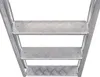 vidaXL Scaletta/scala da piscina a 4 gradini in alluminio Anteprima dell’immagine prodotto 3