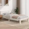 vidaXL Postel z masivu bílá 90x190 cm Náhled obrázku produktu 2