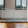 AICA Handlauf 240cm Geländer 5 Querstäbe Treppengeländer Produktbild-Vorschau 2