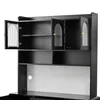 okwish Hochschrank Küchenschrank mit Lochbrett und Produktbild-Vorschau 7