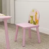AIYAPLAY Set Tavolo e Sedie per Bambini 3-8 Anni con Motivi Anteprima dell’immagine prodotto 9