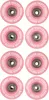 Rollen Ersatzrollen für Rollschuhe Raven Lexie 54mm(Set - 8 Produktbild-Vorschau 1