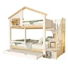 Flieks Etagenbett 90x200cm mit Ausziehbett, Kinderbett Produktbild-Vorschau 9