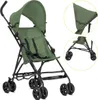 A green stroller is shown against a white background. Produktbild-Vorschau