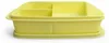 TUPPERWARE To Go Lunchbox 1 L gelb mit Trennwand Clevere Produktbild-Vorschau 1