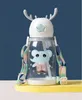 Baby Trinkflasche mit Strohhalm 600 ml BD30B Produktbild-Vorschau 2