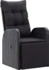 vidaXL 3-dielna súprava Bistro Set s vankúšmi Poly Rattan Náhľad obrázku produktu 4