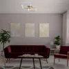 Lampada da soffitto a LED, marrone dorato, 2x LED/11W Anteprima dell’immagine prodotto 5