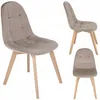 COLIN chaise beige (jeu de pieds + vis) (nouveau code) Voir les images du produit 1