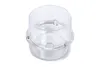 A clear plastic measuring cup is shown against a white background. Produktbild-Vorschau