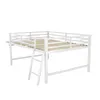 Merax Kinderbetten Halbhohes Bett 140x200cm mit Seite Produktbild-Vorschau 11