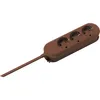 BACHMANN SMART Steckdosenleiste 3x CEE7/3 braun, 3x Produktbild-Vorschau 3