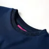 vidaXL Kinderkleid mit Langen Ärmeln Marineblau 92 Produktbild-Vorschau 2