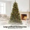 Umělý vánoční stromek Black Box Trees Nagoya - H210 x Ø115 Náhled obrázku produktu 4