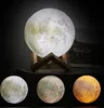 Nachtlicht 5,9 Zoll 3D-Druck Luna Moon Lampe Dimmbarer Produktbild-Vorschau 1