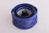 A blue HEPA filter for a vacuum cleaner is shown against a white background. Produktbild-Vorschau