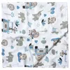 Jukki mušelínová plena 120x120 cm – zavinovačka a osuška, Náhled obrázku produktu 2