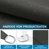 Wasserdichtes Sonnensegel 3x4m, Rechteck Outdoor UV-Schutz, Produktbild-Vorschau 3