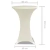 2 x Tischhusse für Stehtisch Stretchhusse Ø80 cm Produktbild-Vorschau 6