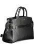 Elegante Damenhandtasche Schwarz aus Recyceltem Material Produktbild-Vorschau 3