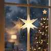 3D Weihnachtsstern 12 cm mit Timer - weiß - Deko Produktbild-Vorschau 6
