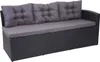 Polyrotan set HWC-A29, tuinset voor de tuin, lounge- en Productafbeelding-voorbeeld 3