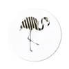 MuchoWow® Mauspad Mousepad Flamingo - Linie - Muster 40x40 Produktbild-Vorschau 1