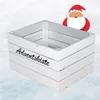 Weiße Kiste mit Adventskiste Aufdruck Adventszeit DIY Produktbild-Vorschau 1