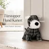 Türstoppper Hund Kariert 1Kg 25 cm Produktbild-Vorschau 7
