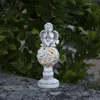 LED Solar Gartenfigur Grabdeko Engel - 1 warmweiße LED - H: Produktbild-Vorschau 3