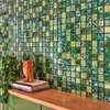 Glasmosaik Fliesen Peafowl Grün Produktbild-Vorschau 6