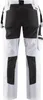 Blakläder Damen Malerhose mit Stretch 7910 in weiß/schwarz, Produktbild-Vorschau 2