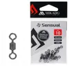 10 x MIKADO ROLL WIRBEL Émerillon cylindrique Émerillon de Voir les images du produit 1