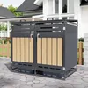 Mülltonnenbox mit hydraulischem Deckel, vertikale Produktbild-Vorschau 10