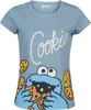 Sesame Street Schlafanzug Damen Krümelmonster - Cookie blau Produktbild-Vorschau 3