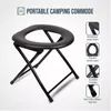 Mobile Klapptoilette, Faltbare Campingtoilette & Produktbild-Vorschau 5