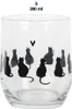 Clayre & Eef Wasserglas 300 ml Transparant Glas Katzen Produktbild-Vorschau 3