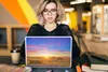 MuchoWow® Laptop Aufkleber Sticker Cover Stroh - Sonne - Produktbild-Vorschau 5