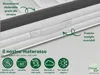Materasso a molle di alta qualità a 7 zone | 100 x 200 cm | Anteprima dell’immagine prodotto 4
