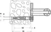 Set di fissaggio Keuco Plan Care n. 1 - 34990000100 Anteprima dell’immagine prodotto 2