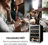 Klarstein Cave a Vin, Réfrigérateur à Vin avec Porte en Voir les images du produit 3