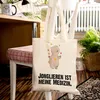 Mr. & Mrs. Panda Einkaufstasche Bär Jonglieren - Produktbild-Vorschau 2