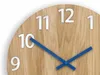 ModernClock, wanduhr, Eichenholz Uhr Amadusz weiß 33cm, Produktbild-Vorschau 2