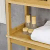 Kleankin Toilettenregal Badezimmermöbel über Toilette WC Produktbild-Vorschau 13