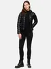 Tazzio Damen Lederjacke F510 (Schwarz, M) Produktbild-Vorschau 6