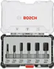 BOSCH Jeu de fraises à rainer Standard for Wood 6 pièces Voir les images du produit 2