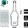 KADAX fľaše na likér 500 ml, 50 kusov, prázdne fľaše na Náhľad obrázku produktu 2