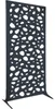 Sichtschutzwand floraworld Kreise 90 x 180 cm anthrazit Produktbild-Vorschau 3