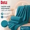 Betz Fleecedecke 3 Stück 130x170 cm 180g/m² – Wohndecke & Produktbild-Vorschau 4